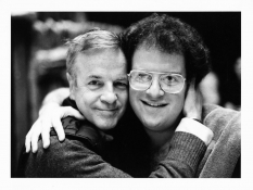 Franco Zeffirelli and James Levine, 1981