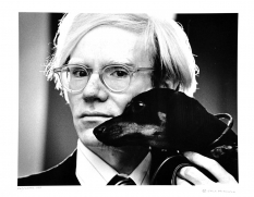 Andy Warhol and Archie, 1973